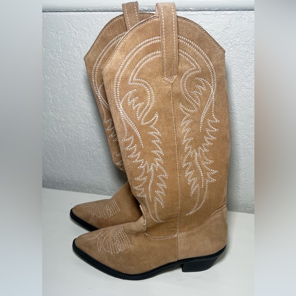 SHEIN EMERY ROSE EMBROIDERY DESIGN WESTERN BOOTS SIZE 6.5 - Picture 5 of 6